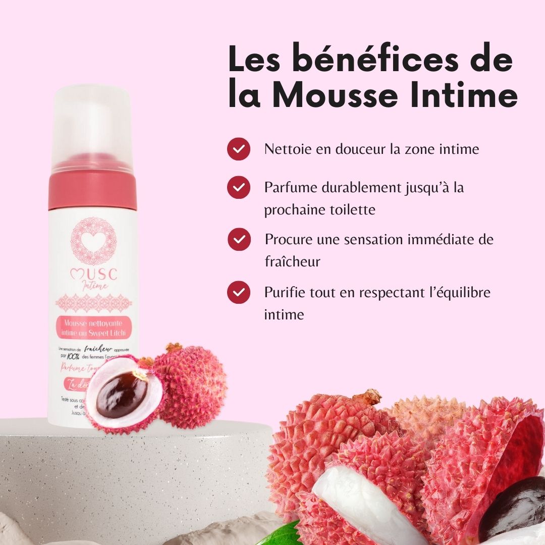Mousse Intime Sweet Litchi