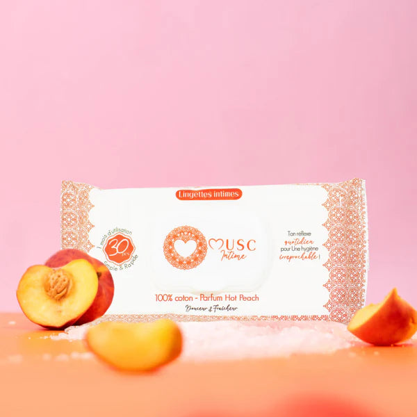 Lingettes Intimes Hot Peach