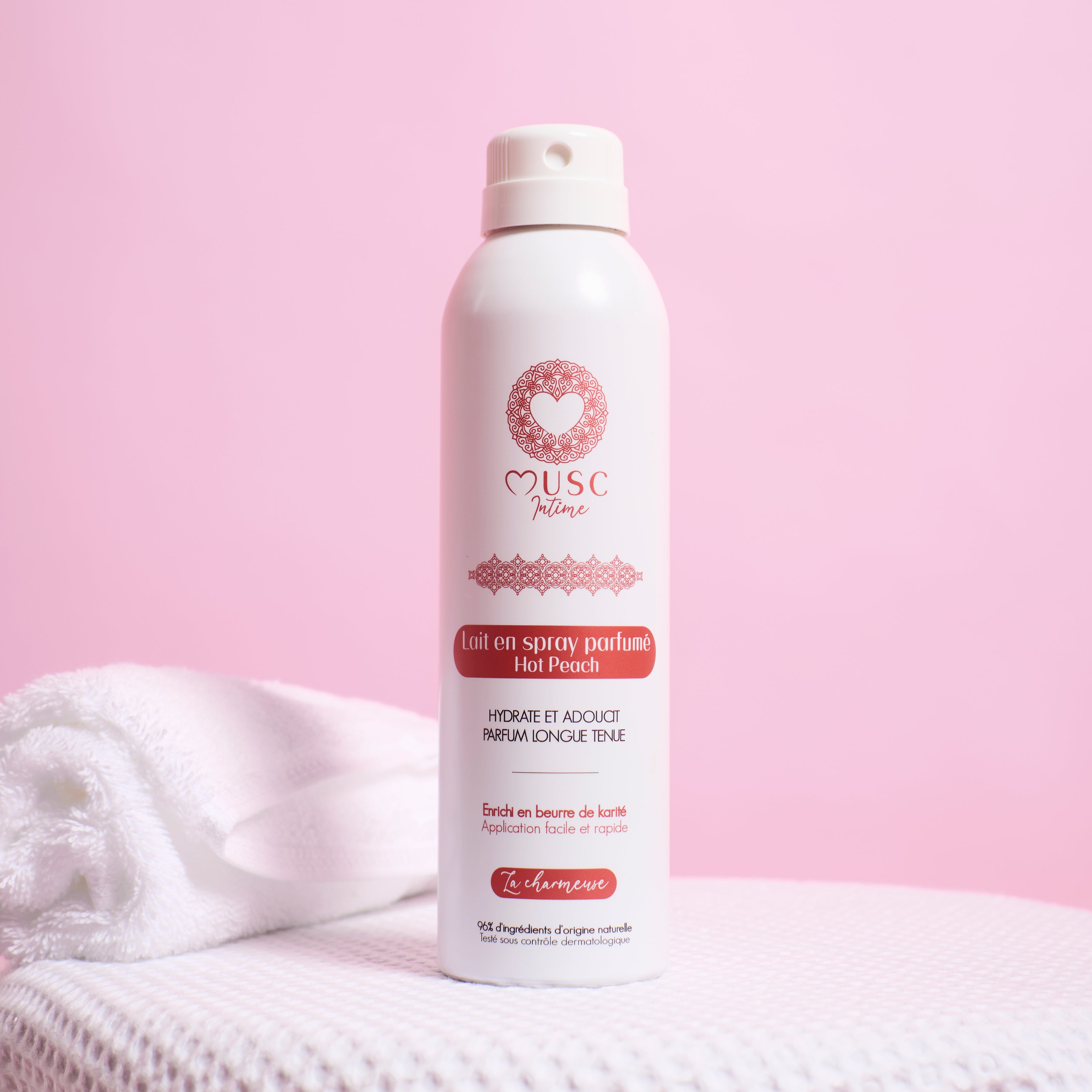 Lait en spray parfumé Hot Peach - La Charmeuse