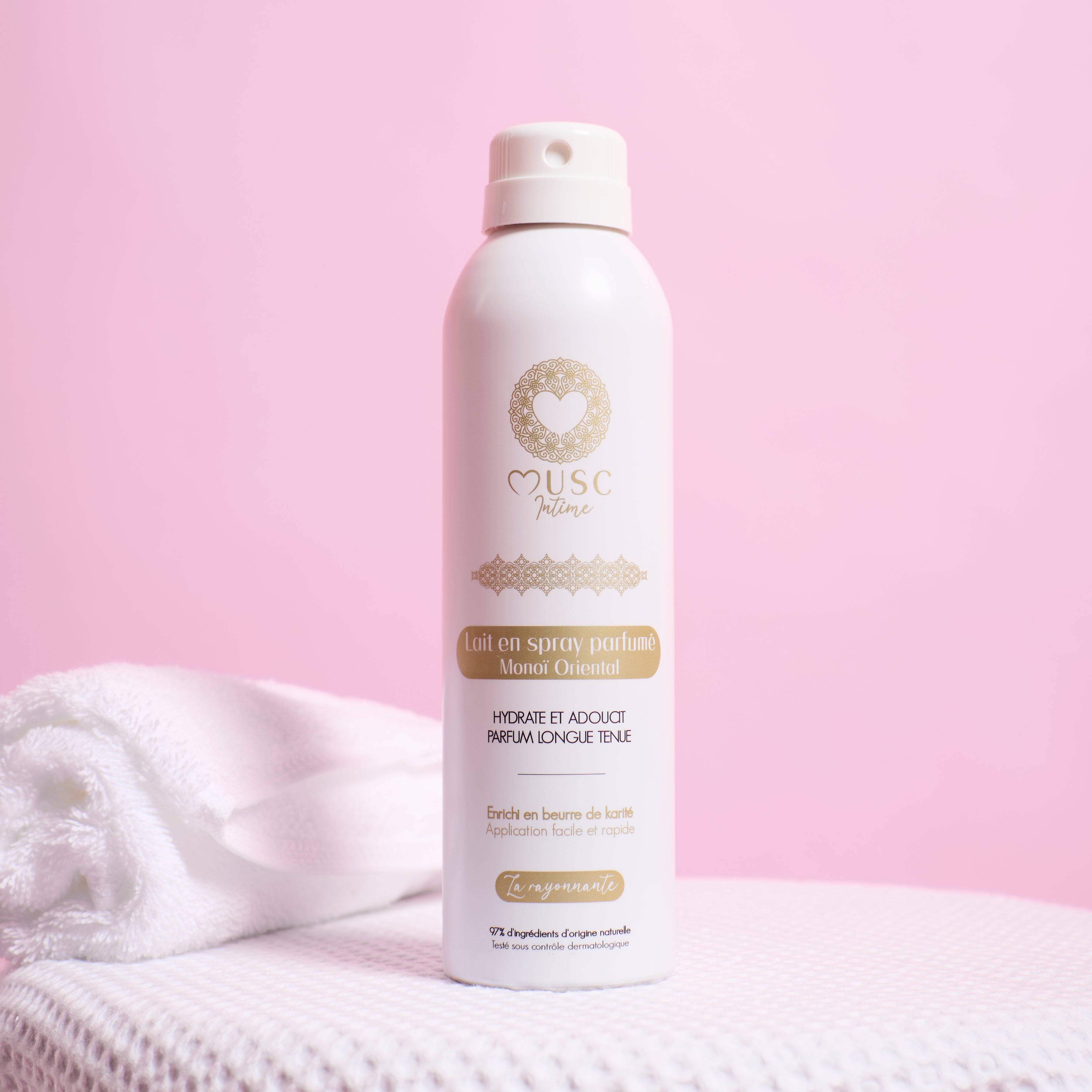 Lait en spray parfumé Monoï Oriental - La Rayonnante