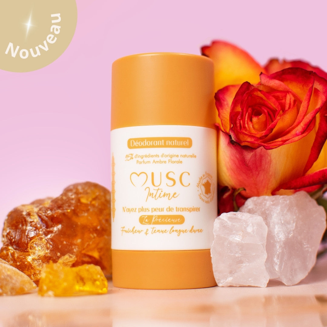 Déodorant Amber Flower - La Précieuse