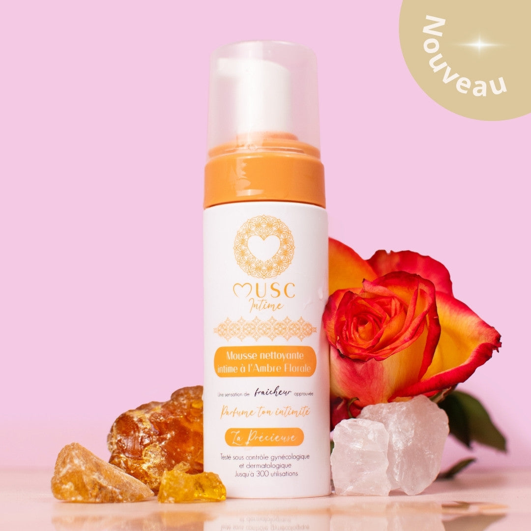 Mousse Intime Amber Flower - La Précieuse (150ml)