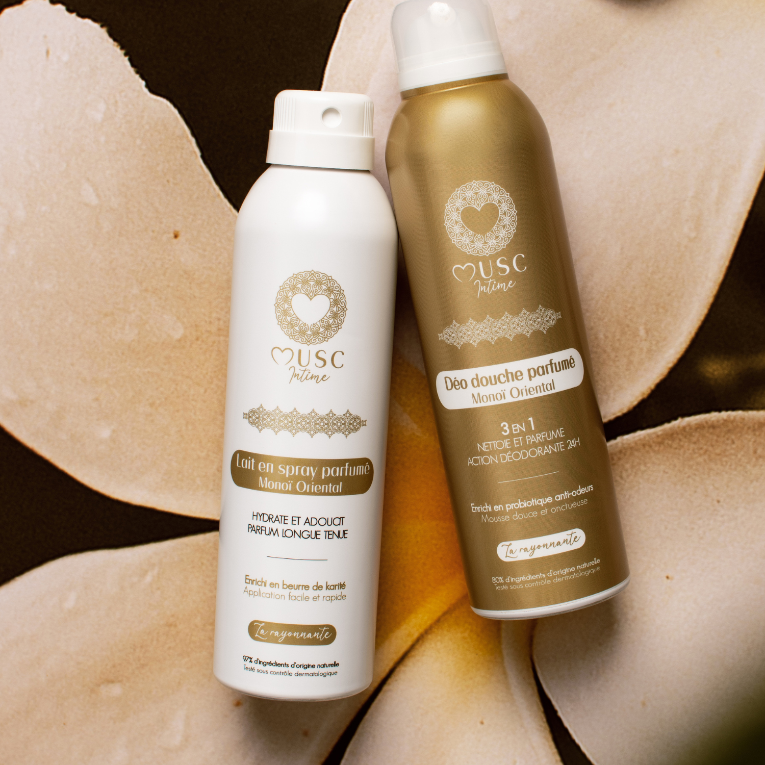 Duo Douceur de La Rayonnante au Monoï Oriental