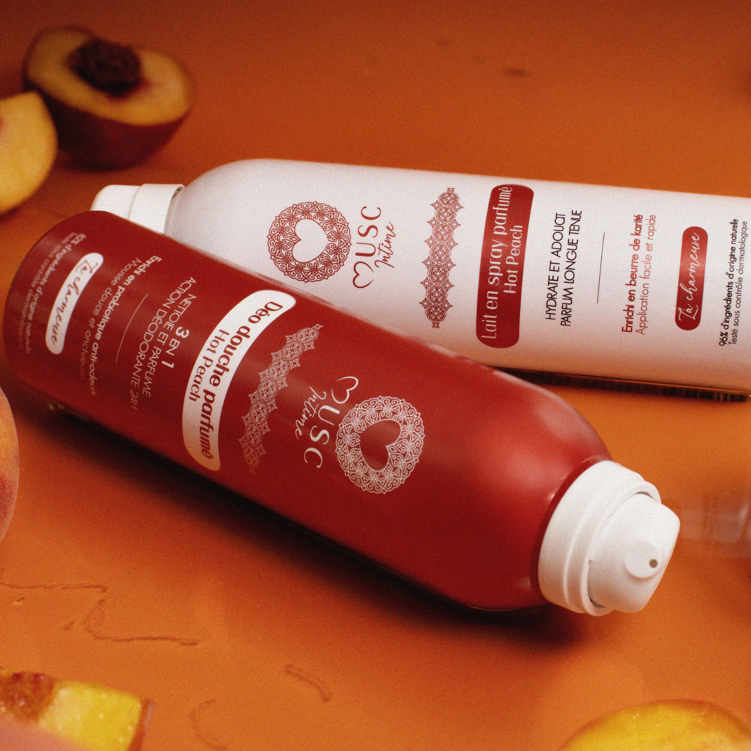 Duo Douceur de La Charmeuse au Hot Peach