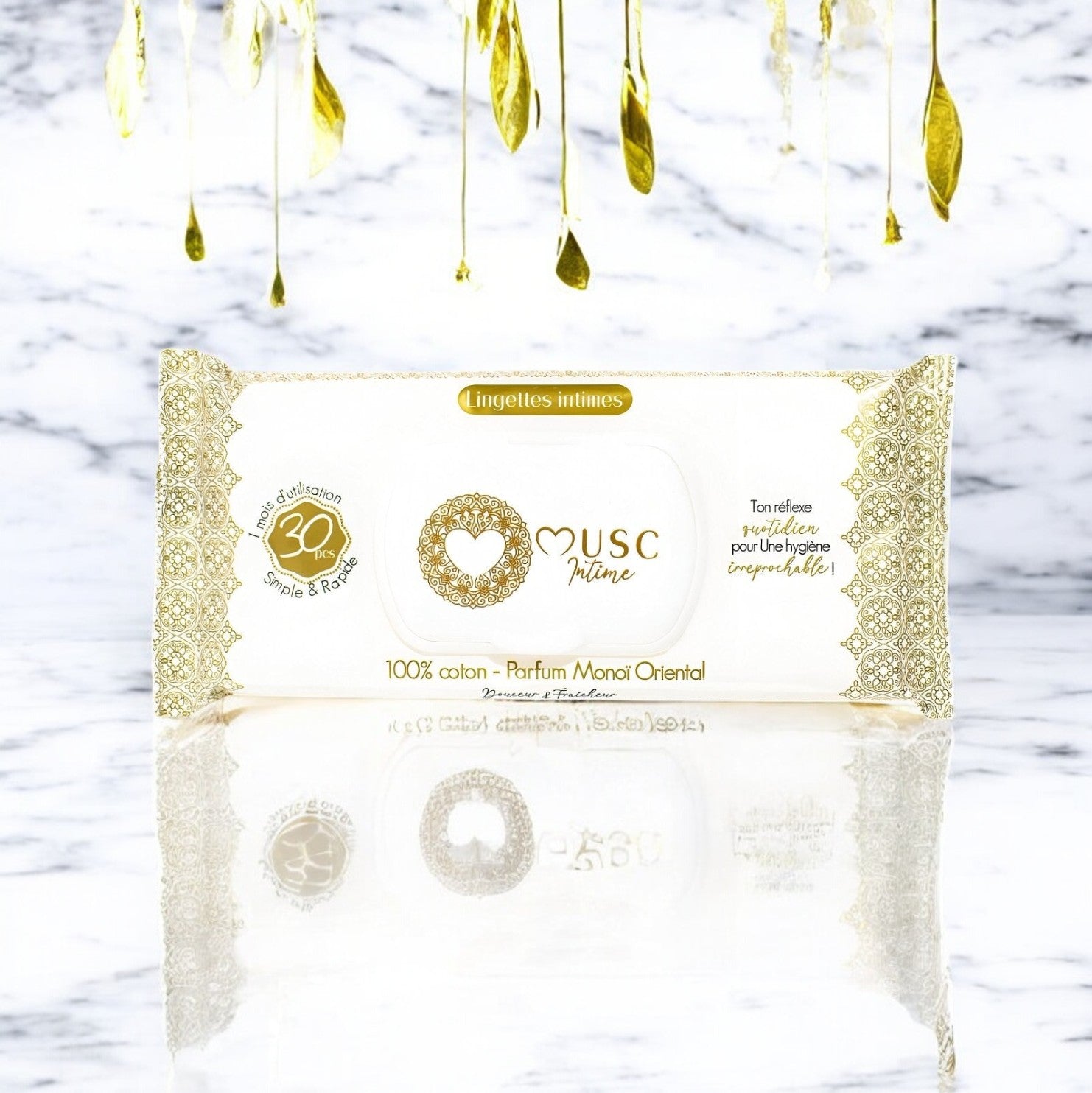 Lingettes Intimes Monoï Oriental