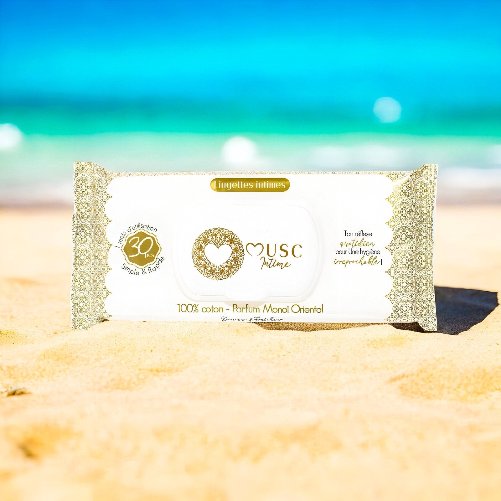 Lingettes Intimes Monoï Oriental - Secrets de l'OrientLingettes Intimes Monoï Oriental