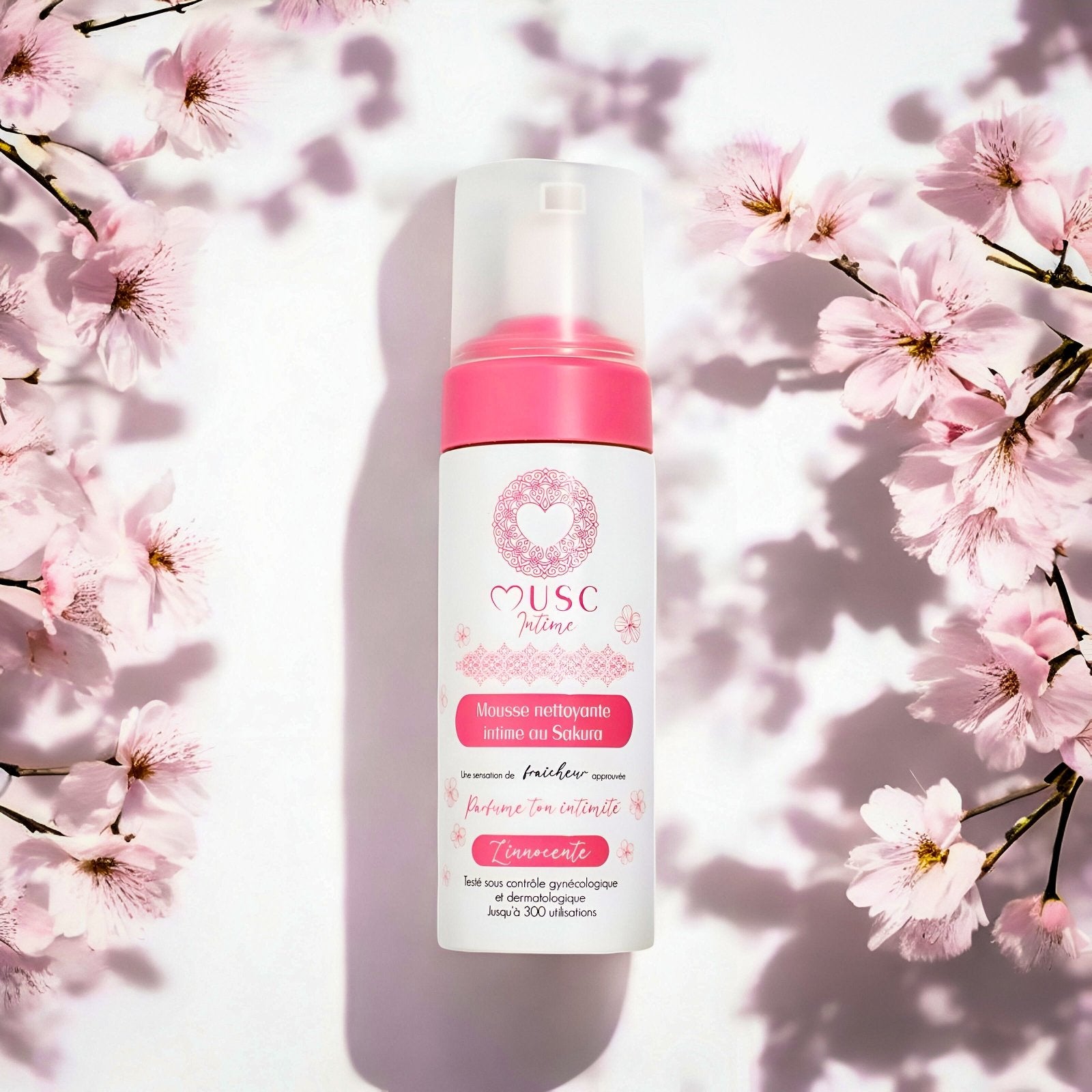 Mousse Intime Sakura 🌸 - Secrets de l'OrientMousse Intime Sakura 🌸