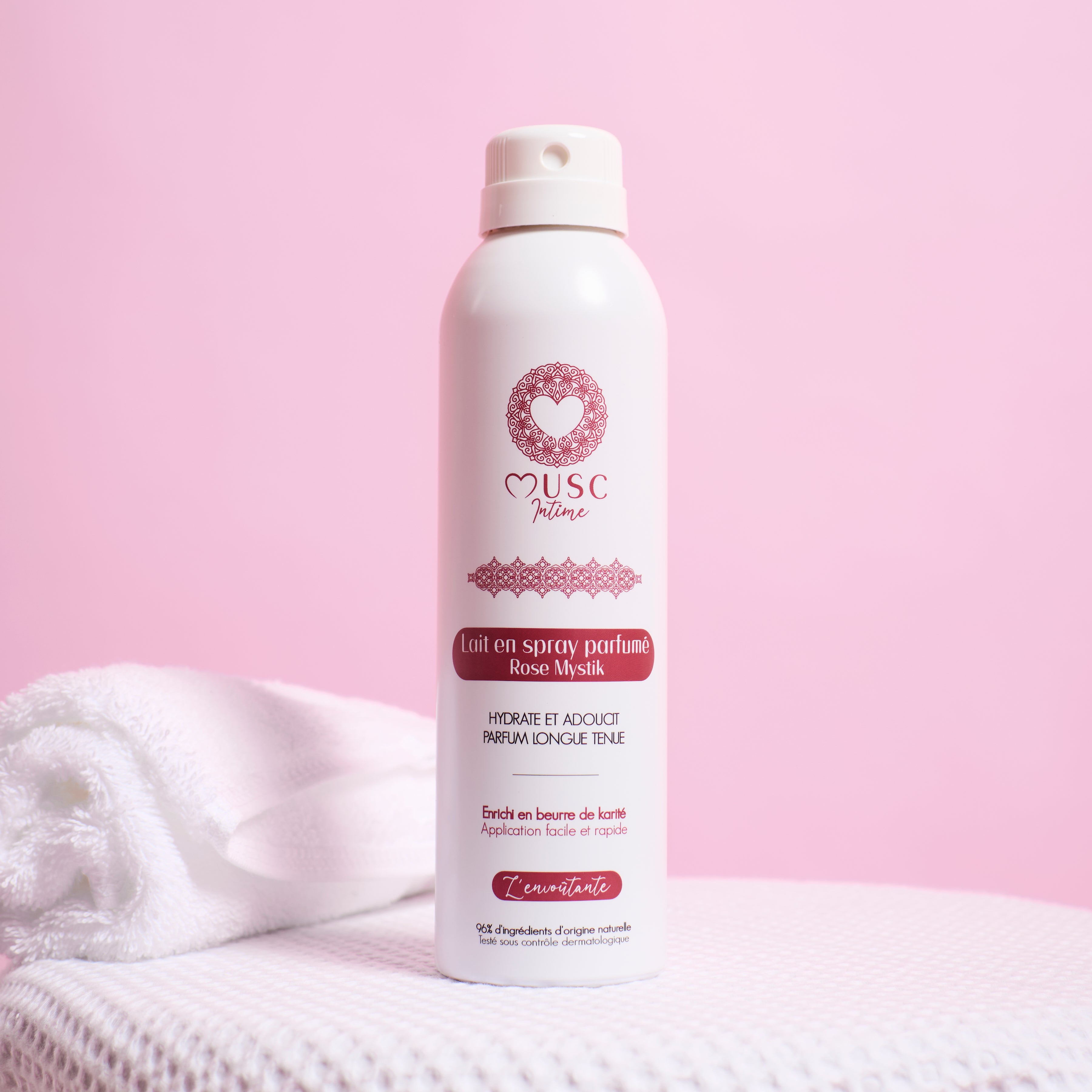 Lait en spray parfumé Rose Mystik - L’Envoutante