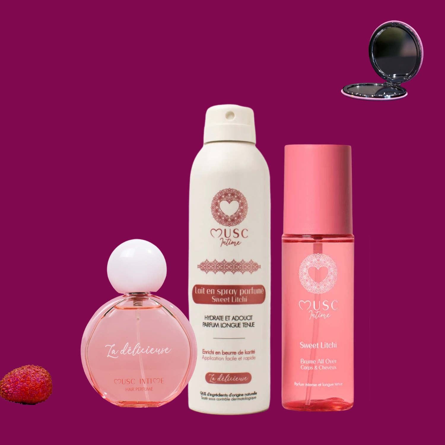 TRIO DOUCEUR SWEET LITCHI