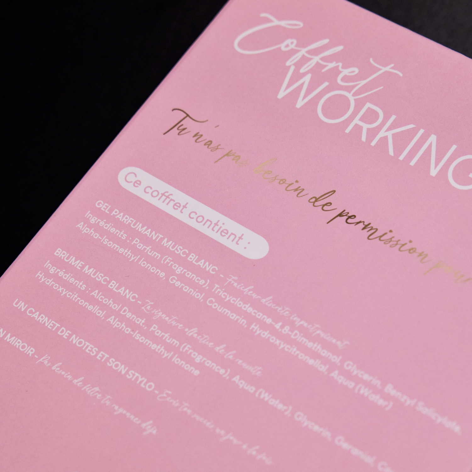 Coffret Working Girl
