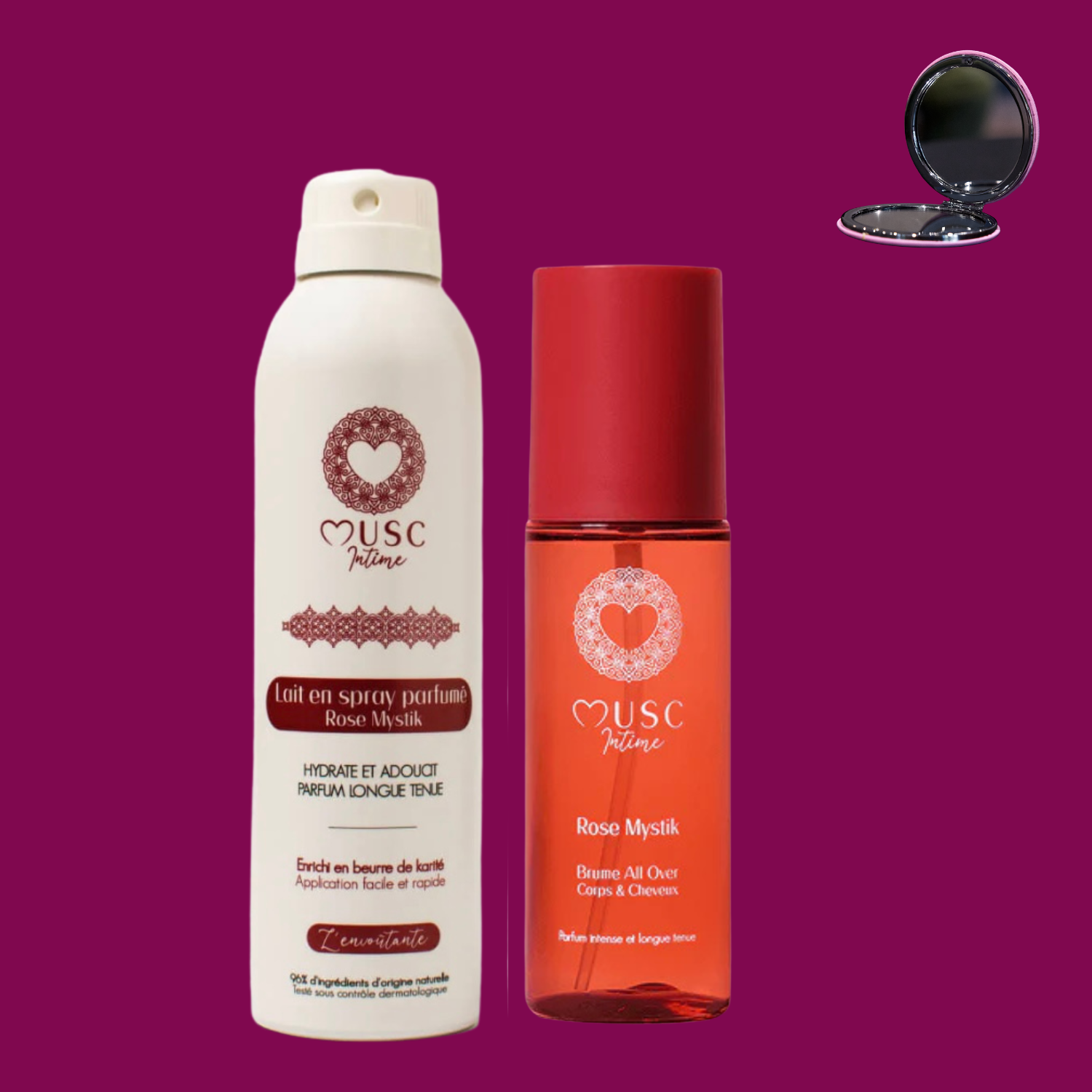 DUO SÉDUCTION ROSE MYSTIK
