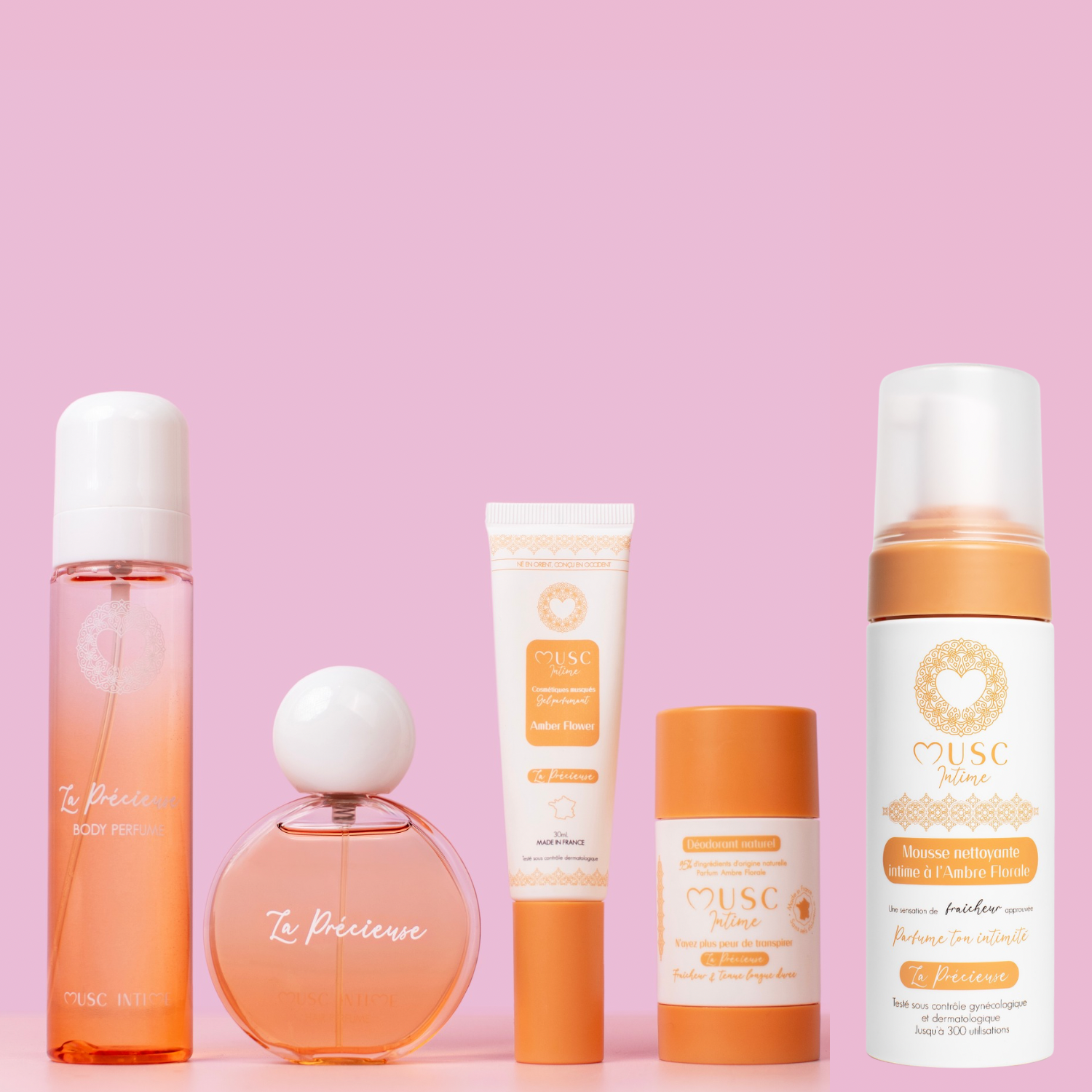 Collection Amber Flower - La Précieuse