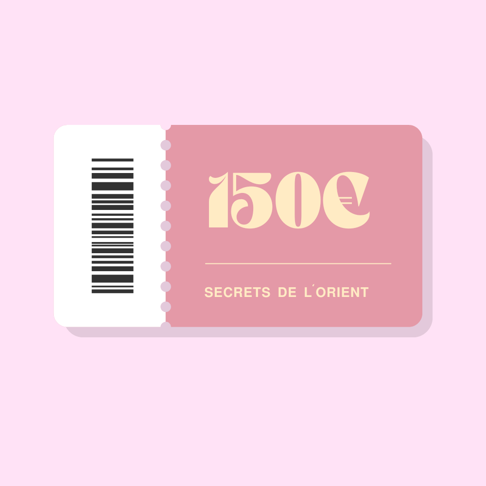 Carte cadeau - Secrets de l'OrientCarte cadeau