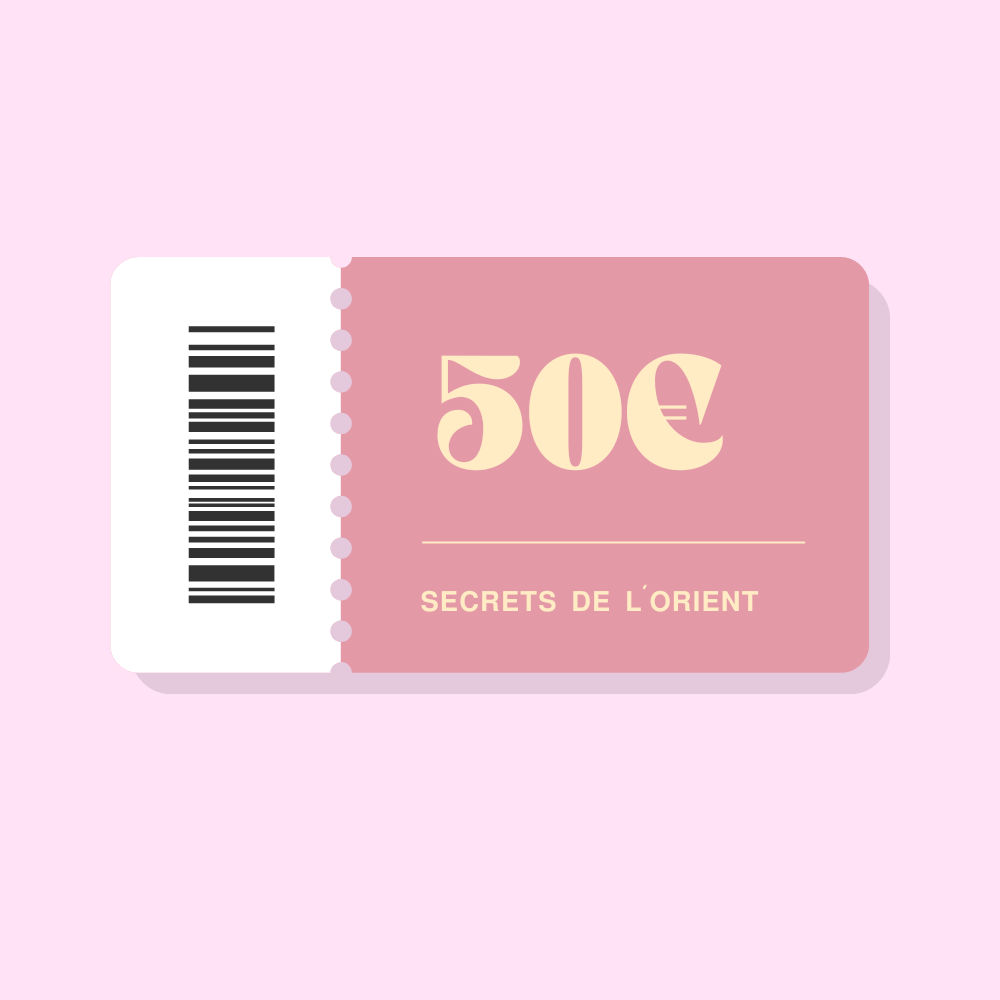 Carte cadeau - Secrets de l'OrientCarte cadeau