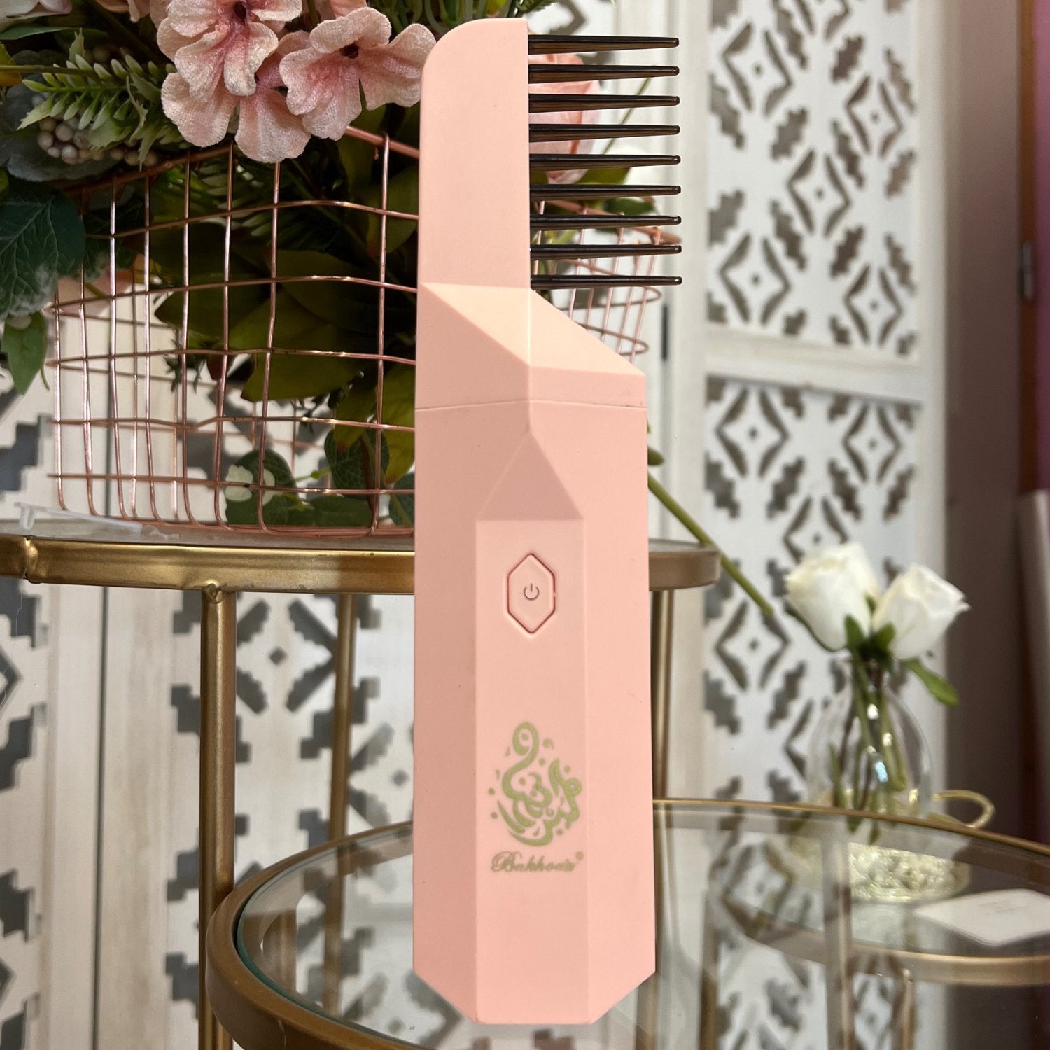 DIFFUSEUR PORTABLE 2 en 1 Cheveux et Ambiance - Rose - Secrets de l'OrientDIFFUSEUR PORTABLE 2 en 1 Cheveux et Ambiance - Rose