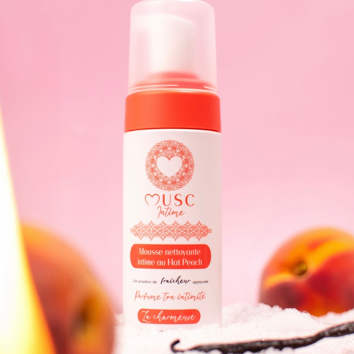 Mousse Intime Hot Peach 🍑 - Secrets de l'OrientMousse Intime Hot Peach 🍑