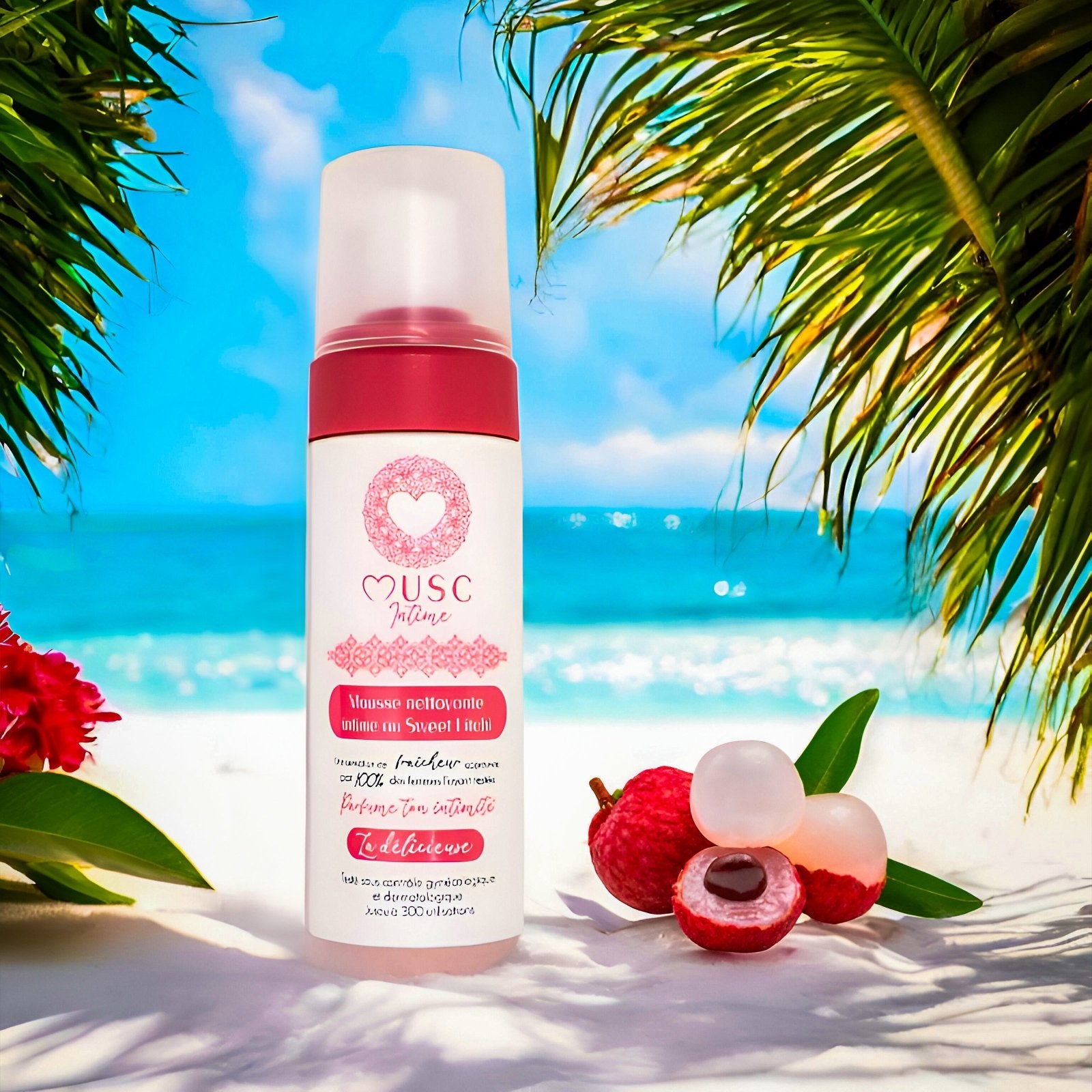 Mousse Intime Sweet Litchi - Secrets de l'OrientMousse Intime Sweet Litchi